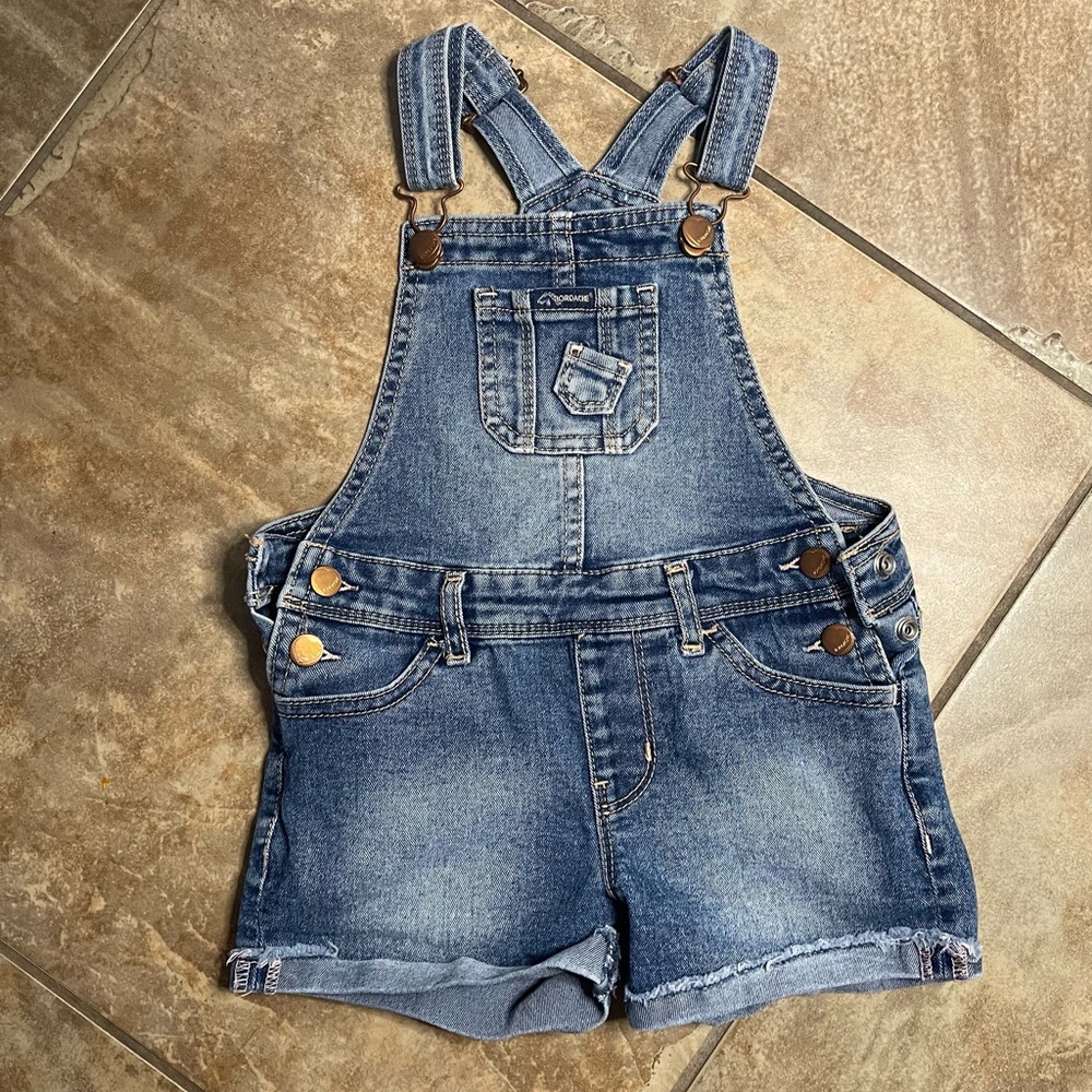 Toddler 4T Jordache Jean Overall shorts